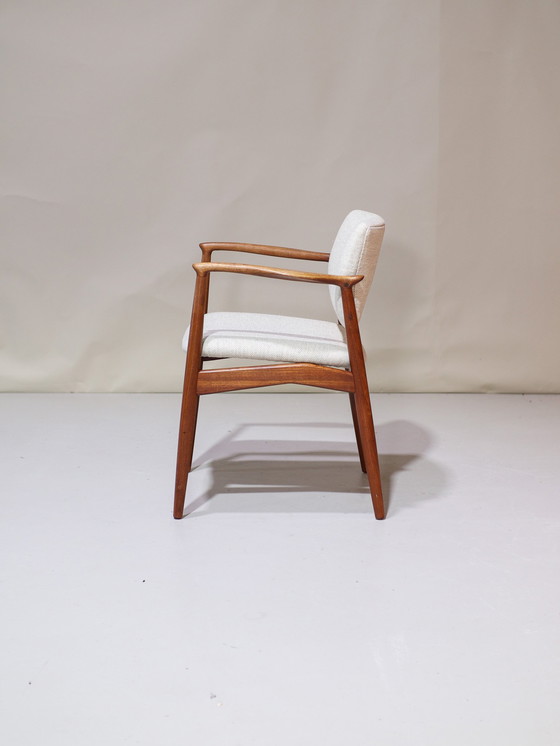 Image 1 of (2x) Erik Buch 67 Armchair Captains Chair Vintage