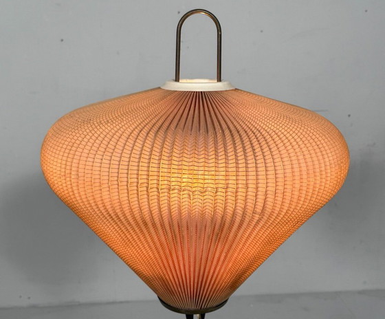 Image 1 of Lampadaire trépied de style Georges Léon Rispal, France, années 1970