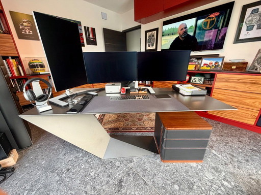 Roche Bobois - Daniel Rode - Petit Bureau FURTF - Laque Mate Tenax
