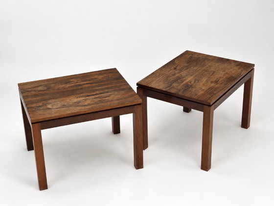 Side tables in rosewood, Denmark, 1960s, set of 2 (photo 19 of 20)
