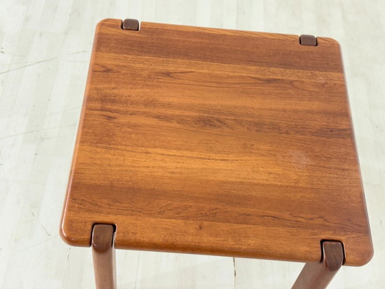 Image 1 of Dyrlund salontafel – Deense design salontafel – Massief teak – Vintage stijl uit het midden van de vorige eeuw
