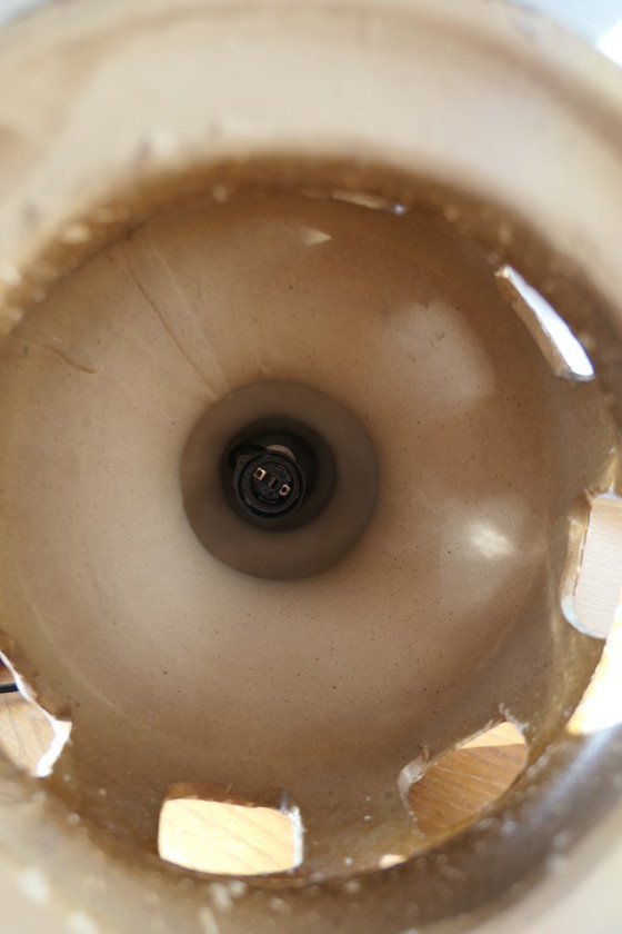 Image 1 of Vintage keramiek grote vloerlamp W. Germany fat lava