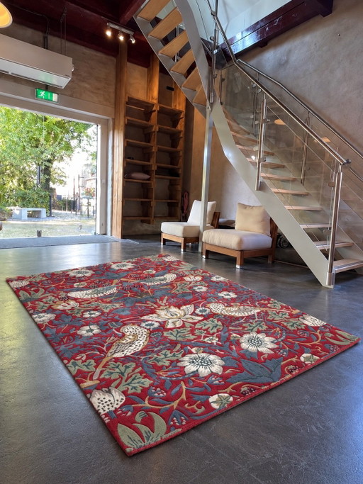 Brink en Campman Morris & Co Strawberry Thief rug
