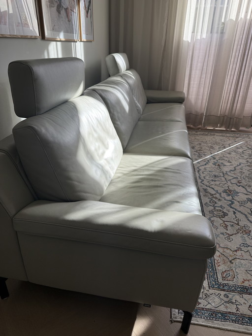 Ledersofa 4-Sitzer mit Relaxfunktion - Montel