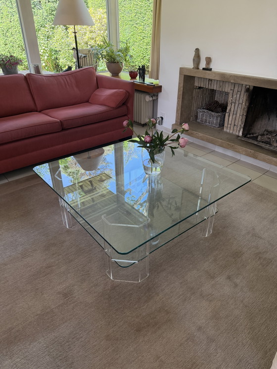 Image 1 of Glass coffee table brand Fogia