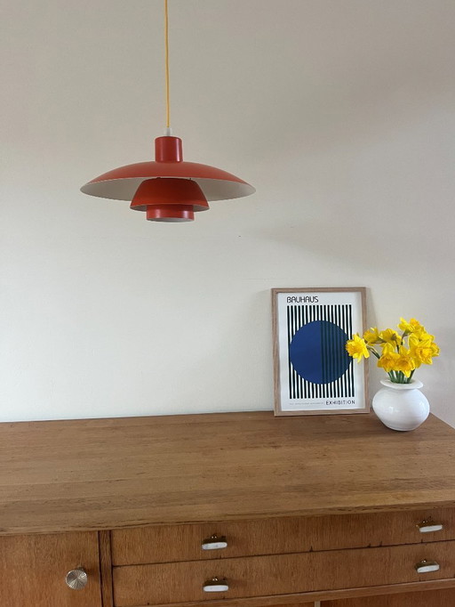 Vintage Louis Poulsen PH4/3 + reflector - Poul Henningsen - PH4 lamp