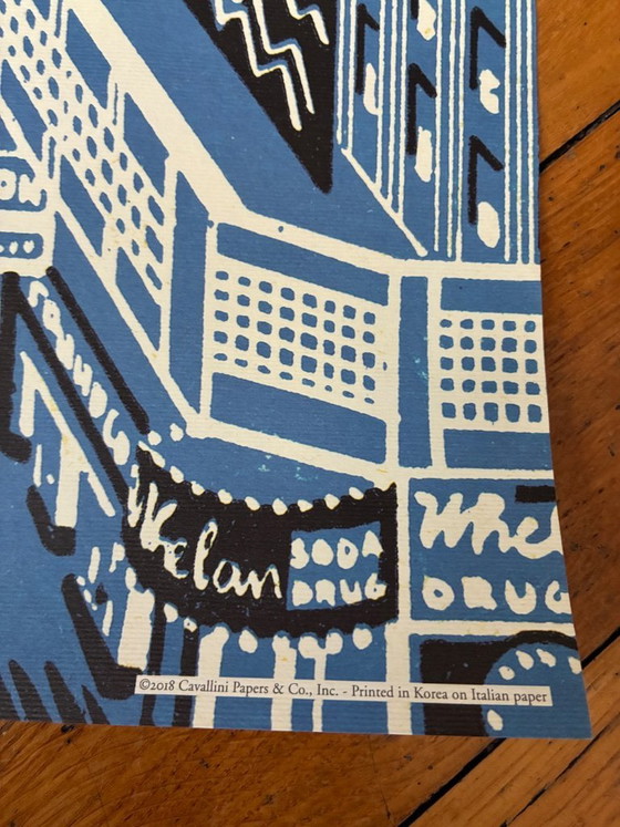 Image 1 of Affiche New York Times Square Cavallini