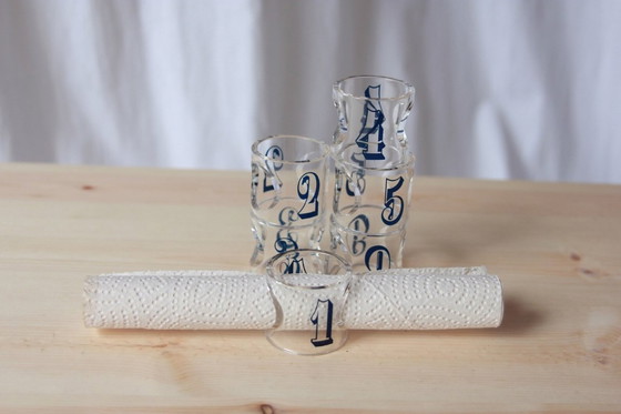 Image 1 of Guzzini Fratelli 6 Allacciatovaglioli Servilleteros