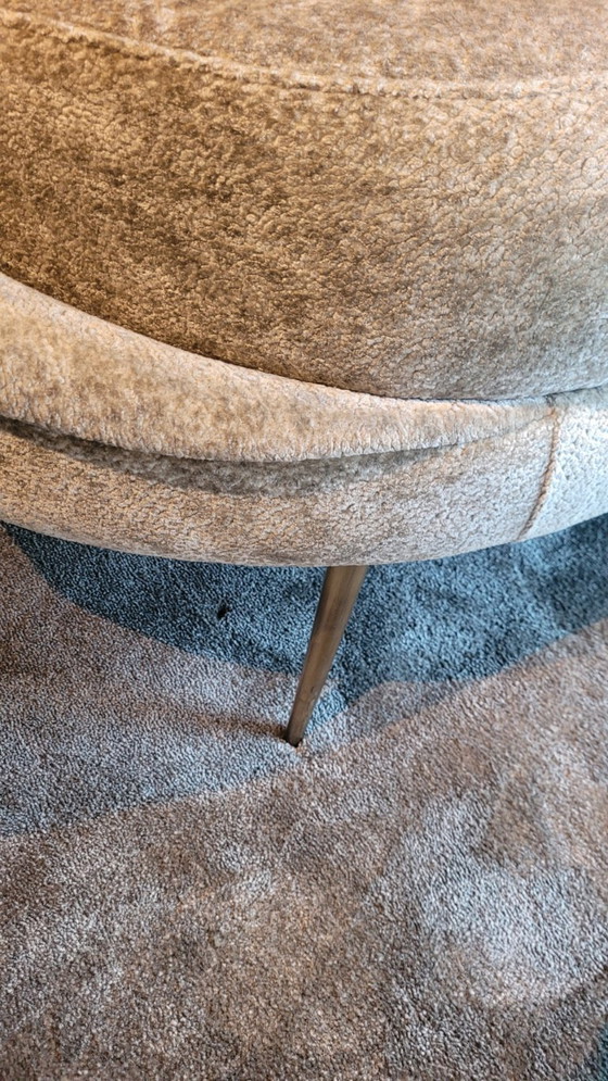 Chaise longue aus beigem Stoff, Baan Meubelen, Modern (Foto 7 von 7)