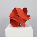Sculpture "Axis Red" Rob Zweerman, 2016