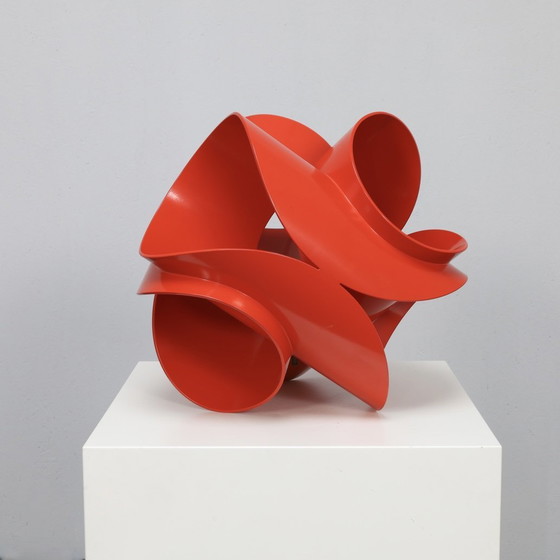 Image 1 of Sculptuur “Axis Rood” Rob Zweerman, 2016