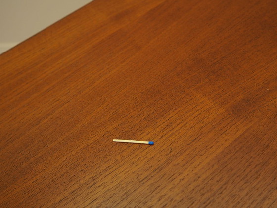 Image 1 of Bureau en teck, design danois, années 1970, fabriqué par Bornholm Møbelfabrik