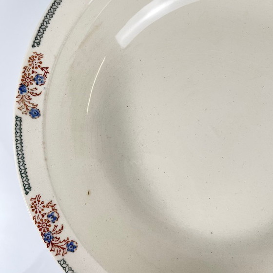 Image 1 of Ensaladera grande Longwy "Turin", 1950/70