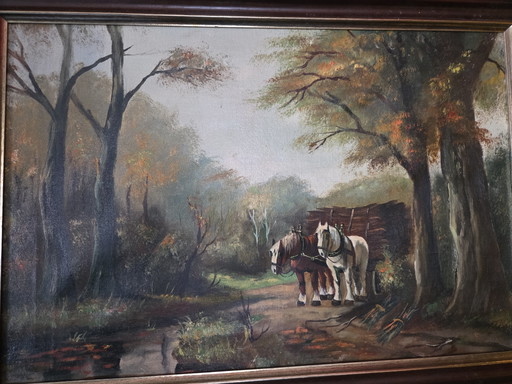 J Zonneveld – schilderijen tekeningen, Wood, Canvas
