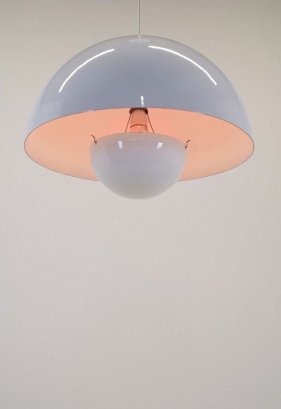 Image 1 of Vaso da fiori vintage XL VP2 Large di Verner Panton per Louis Poulsen, anni '70