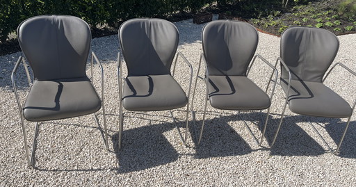 4x Bert Plantagie dining chair