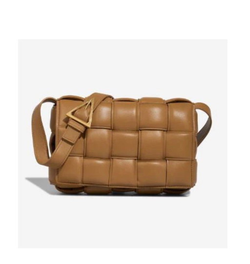 Borsa BOTTEGA VENETA Cassetta in cuoio marrone - 103235