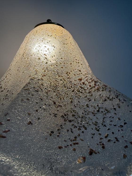 Image 1 of Lampe de table en verre Mid Century, années 1970