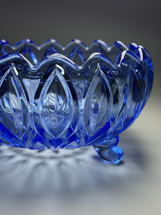 Image 1 of Lausitzer Glaswerke - ART DECO Bowl “Oreon”