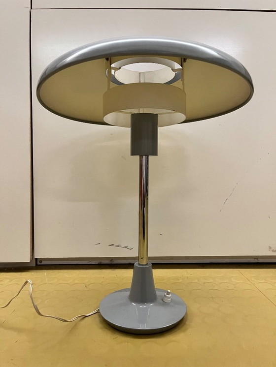 Image 1 of Stilnovo – Model 8022 – Table lamp – Chrome and lacquered metal – Italian design 1950