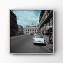 1x Mid-Century-Fotograf Willem van der Poll – Place Vendôme, Paris, ca. 1960