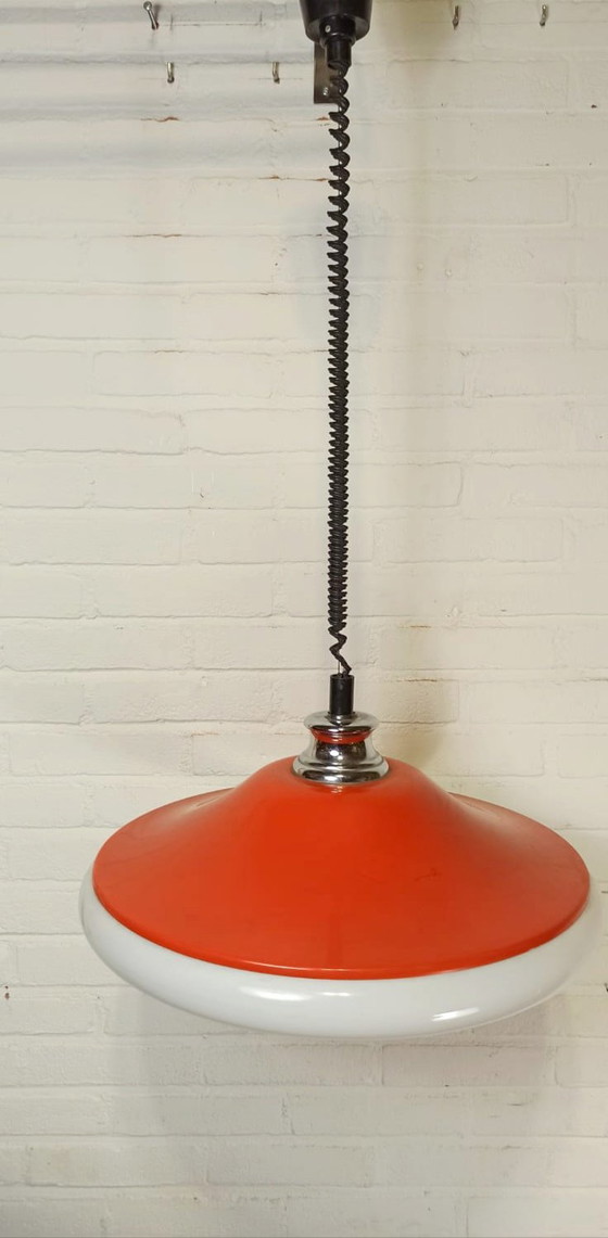 Image 1 of Space Age Pullout Pendant Lamp