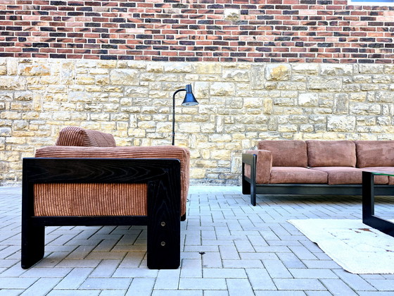 Image 1 of Gavina Knoll International Bastiano Afra Tobia Scarpa 60s Set Sitzgruppe Garnitur Bänke Sofa Sessel Mid Century Vintage 