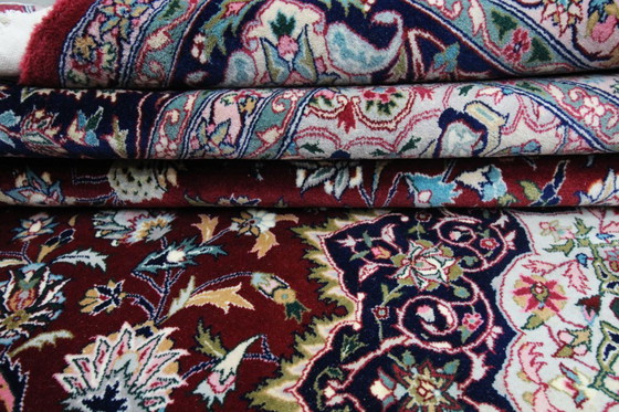 Image 1 of Diseño original chino antiguo de Isfahán anudado a mano, 300 x 240 cm, en excelente estado