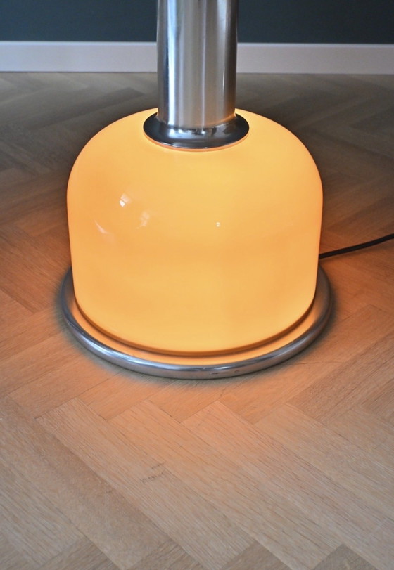 Image 1 of Prachtige Doria Retro Vloerlamp - Drie lichtstanden