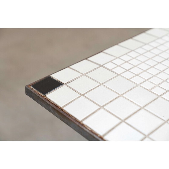 Image 1 of Vintage table with mosaic tiled top, 1950s
