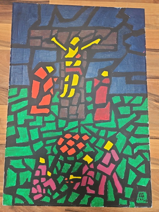 Gemälde Kunst auf Leinwand – schilderijen tekeningen, Wood, Canvas