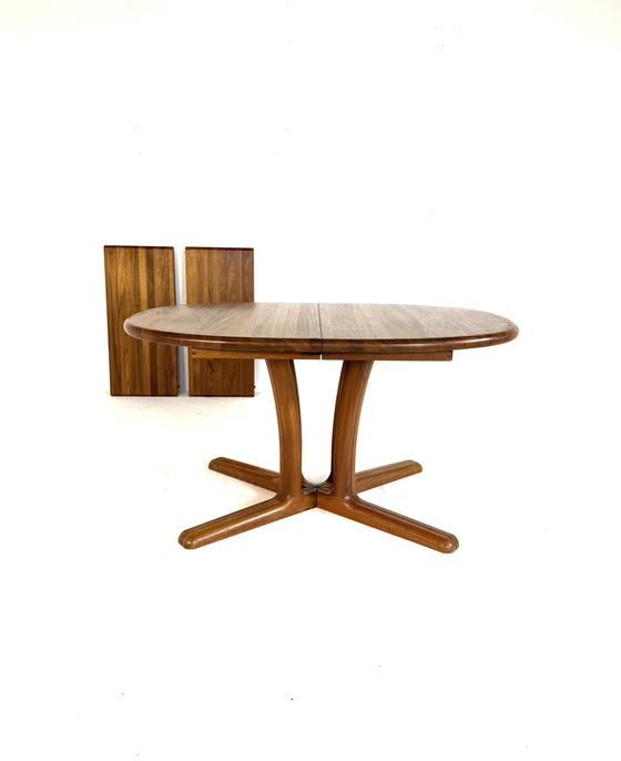 Image 1 of Vintage XL extendable Danish dining table, Dyrlund '70