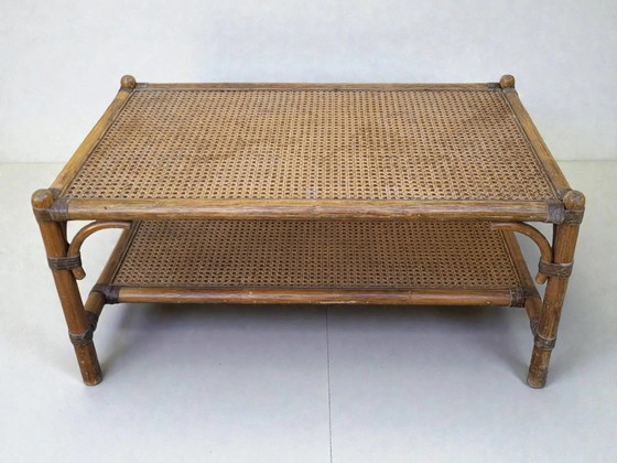 Table basse en rotin – Tables basses, Leather, Wood (photo 4 of 7)