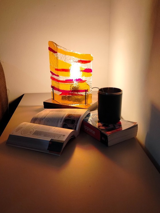 Image 1 of Handgefertigte Glaslampe — GlassTower