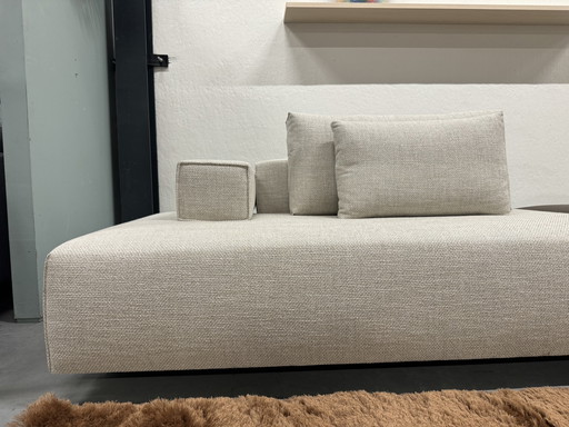 Eyye Cella Corner Sofa Amaro Fabric Salt