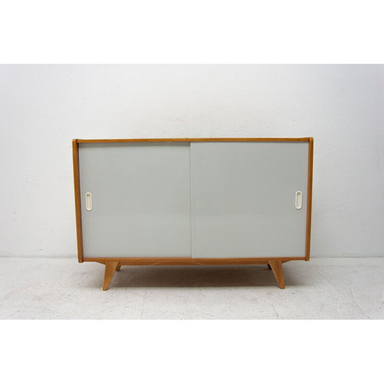 Image 1 of Vintage beechwood sideboard U-452 by Jiří Jiroutek, Czechoslovakia 1960