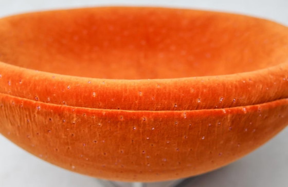Image 1 of Set di 2 poltrone Vitra Verner Panton C1 in velluto