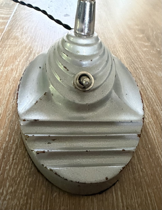 Erpé desk lamp 1920-1930 Belgium – Metal, Chrome (photo 4 of 7)