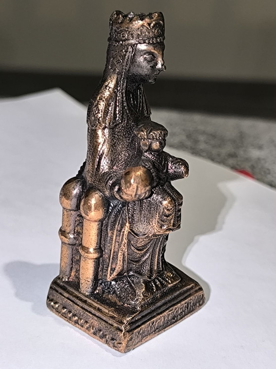 Vierge Noire de Montserrat, Sculptures, Métal (photo 7 sur 10)