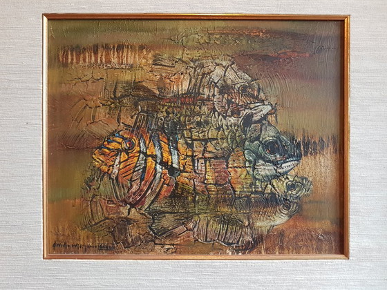 Image 1 of Ikan von Dwidjo Widiyono Berühmter indonesischer Künstler