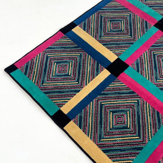 Tappeto in lana multicolore di Missoni, anni '80 – Tappeti (photo 4 of 6)
