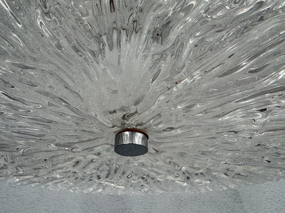 Image 1 of 1960s Plastic Pendant Lamp with Retro Design