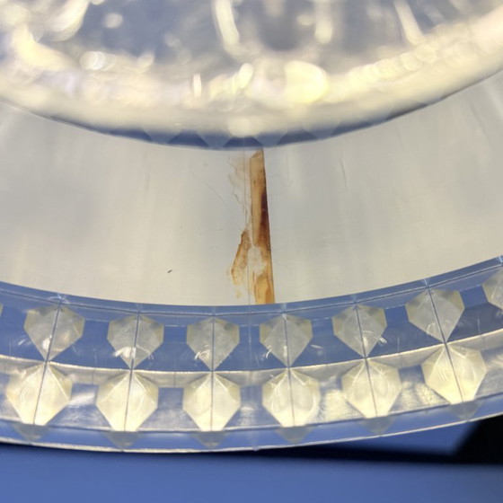 Image 1 of Lampada a sospensione vintage con anello marrone