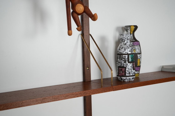 Image 1 of Libreria system in teak PS System, design danese, anni &#39;60, designer: Preben Sorensen, produzione: Randers Møbelfabrik