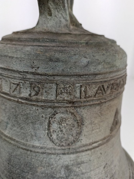 Image 1 of Great Antique bronze Church bell from 1679