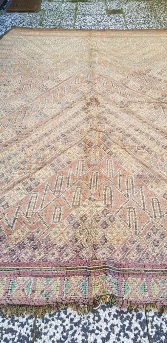 Image 1 of Handgeknoopt Berber kleed wol 287x193cm