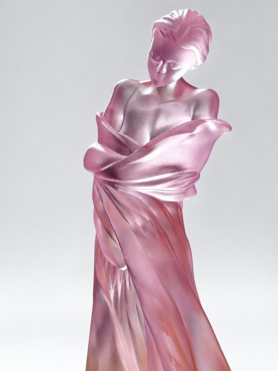 Daum - Beeldhouwkunst, L'hiver en Soi - 35 cm - Kristal (photo 2 of 9)