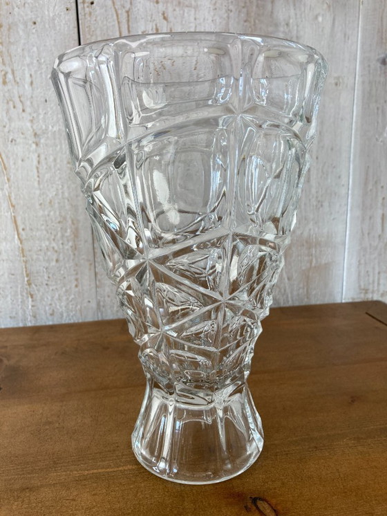 Image 1 of Cut crystal vase