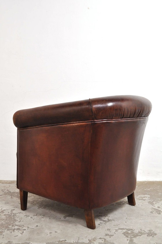Vintage Leather Armchair, 1960s (photo 10 of 10)