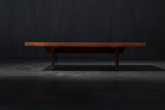 Image 1 of Tavolino da caffè in bambù di Axel Vervoordt, Belgio, anni '80